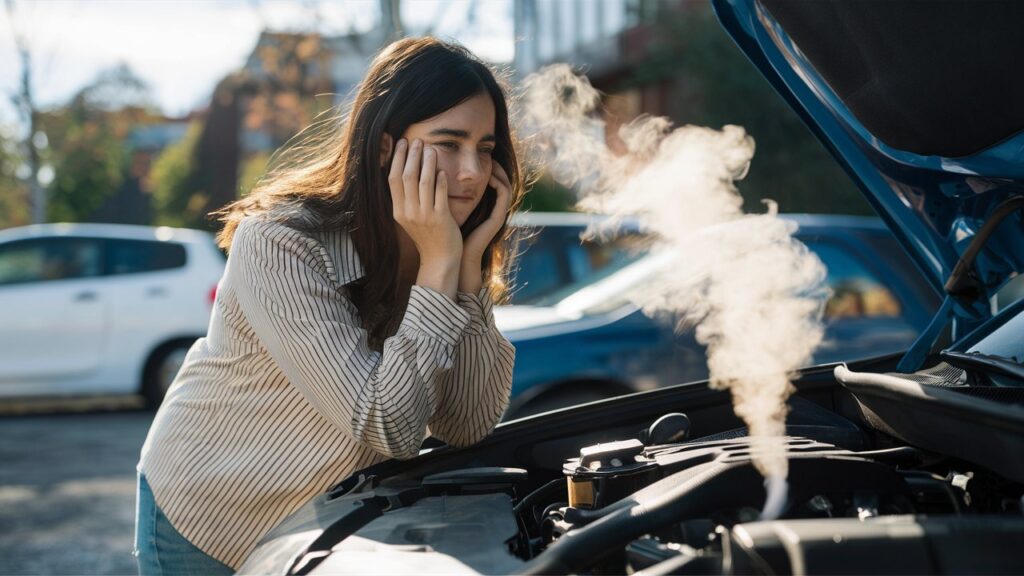 Qué hacer si sale humo del motor